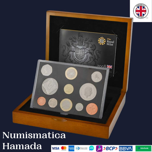 2008 UK Executive Proof Annual 11 Coin Set